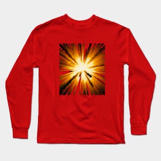 Yellow star explosion. Long Sleeve T-Shirt